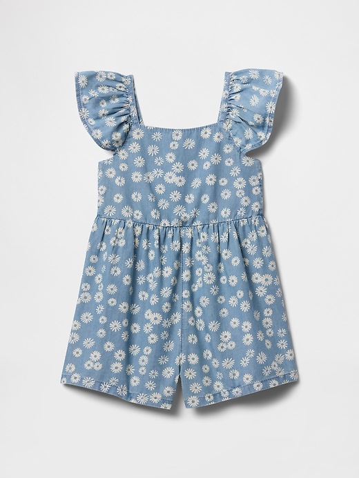 babyGap Print Flutter Romper