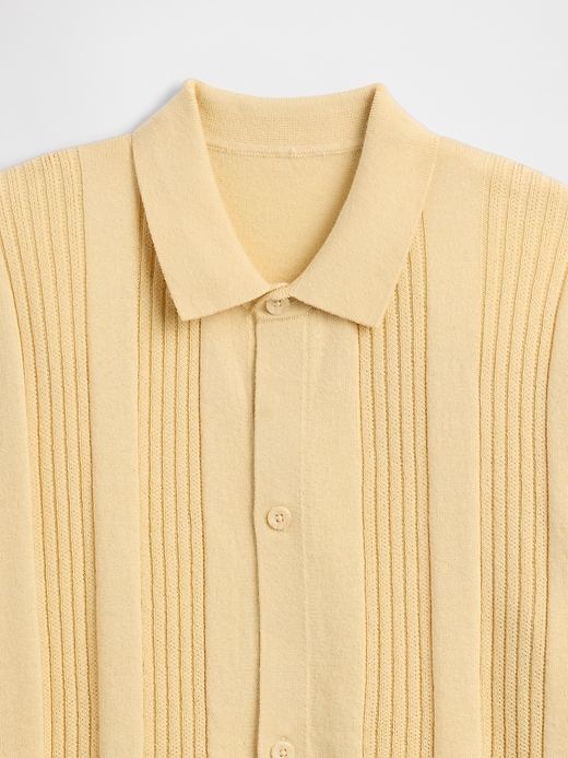 Image number 3 showing, Kids Textured Sweater Shirt