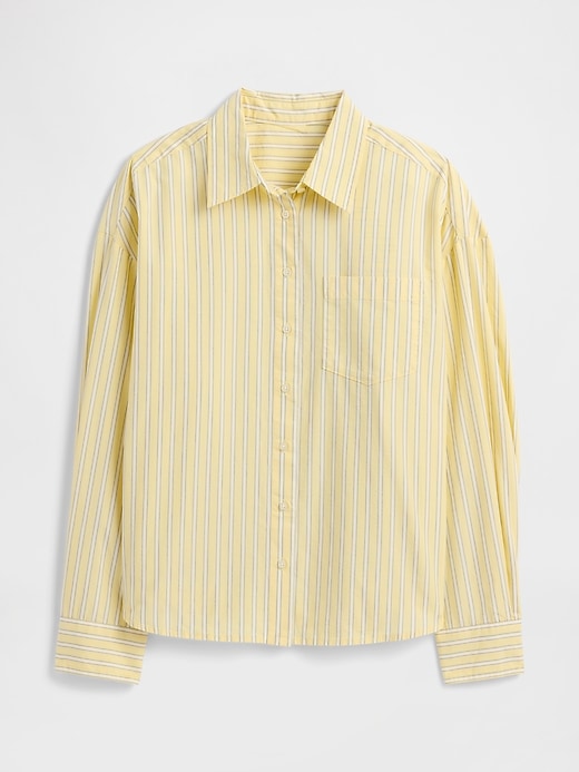 Image number 5 showing, Oversized Shirt in Poplin