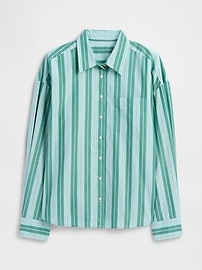 Oversized Shirt in Poplin