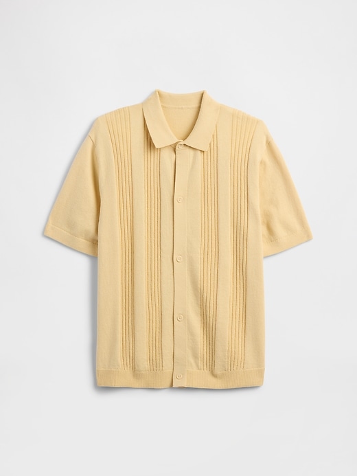 Image number 1 showing, Kids Textured Sweater Shirt