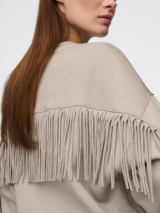 Image number 4 showing, Oversized Western Crewneck Sweatshirt