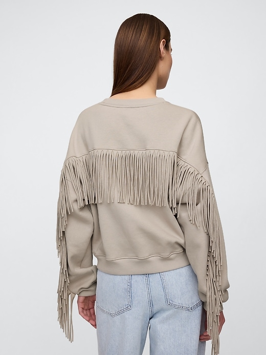 Image number 2 showing, Oversized Western Crewneck Sweatshirt