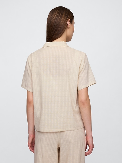 Image number 2 showing, Eyelet PJ Shirt