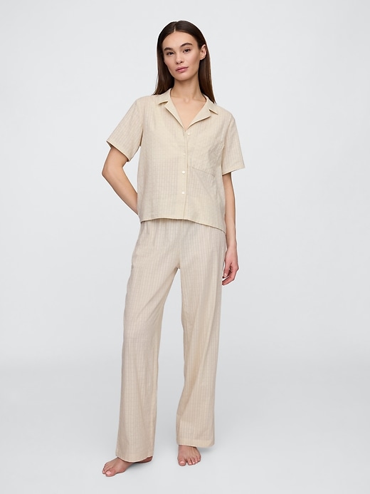 Image number 3 showing, Eyelet PJ Shirt