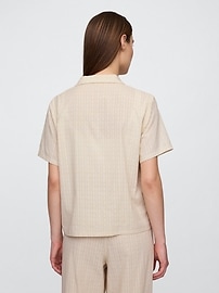 Eyelet PJ Shirt