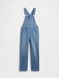 Relaxed Denim Overalls