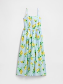 Seersucker Stripe Midi Dress