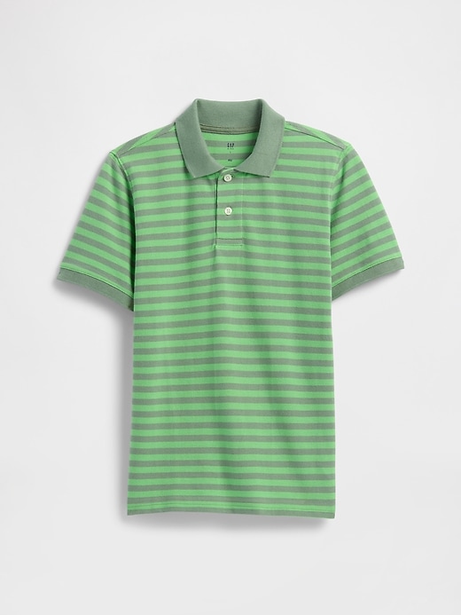 Image number 1 showing, Kids Pique Polo Shirt