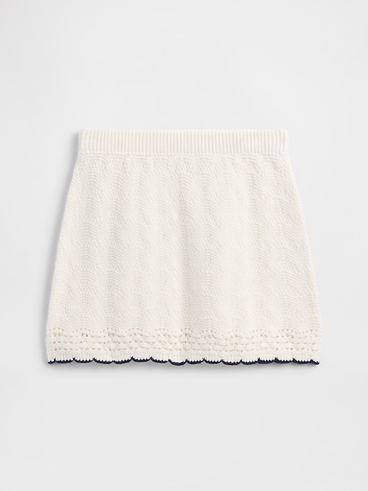Image number 1 showing, Kids Crochet Skirt
