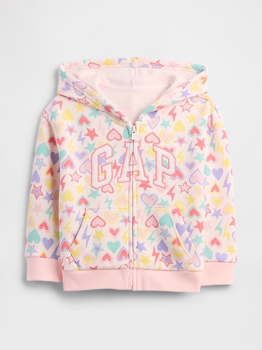 Image number 1 showing, babyGap Logo Zip Hoodie