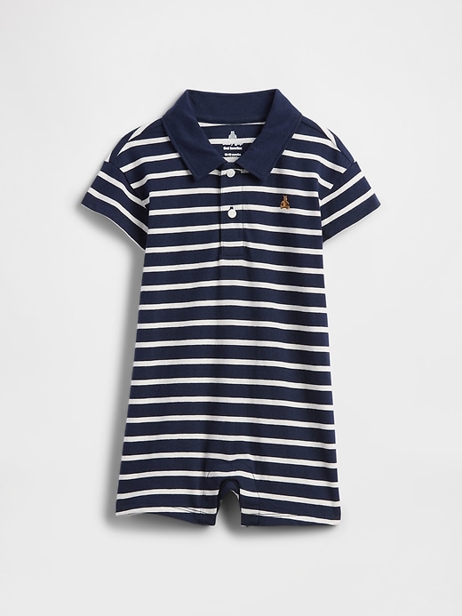Image number 1 showing, Baby Polo Romper
