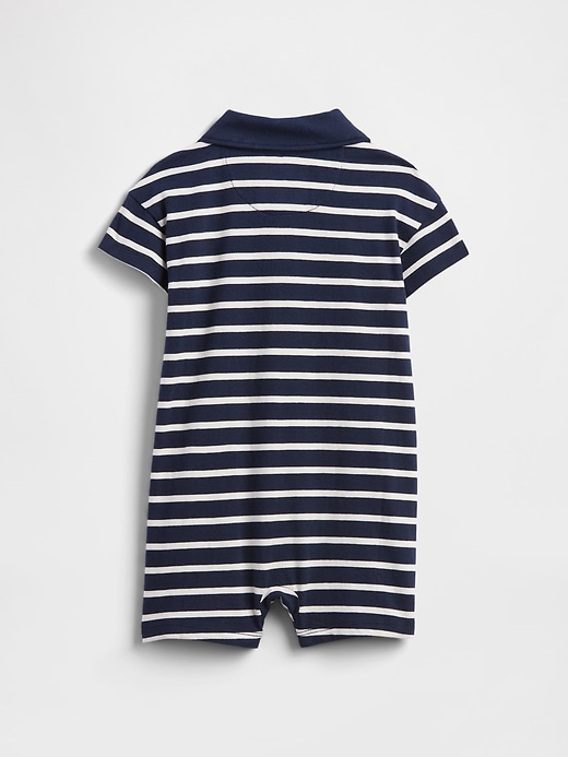 Image number 2 showing, Baby Polo Romper