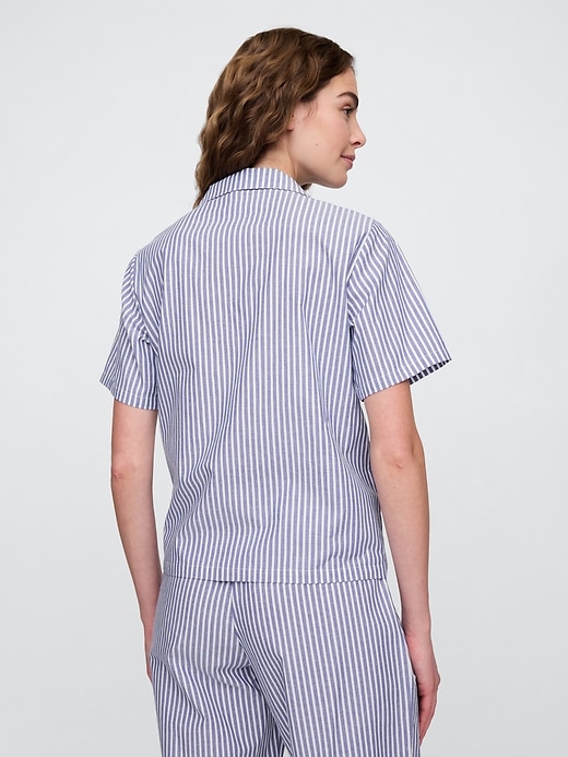 Image number 2 showing, Poplin PJ Shirt