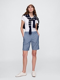 ショートパンツ BOTTEGA VENETA Women Shorts  Burmudas 703115V25W0 8955 BLUE Bottega Veneta shorts for Women | SSENSE