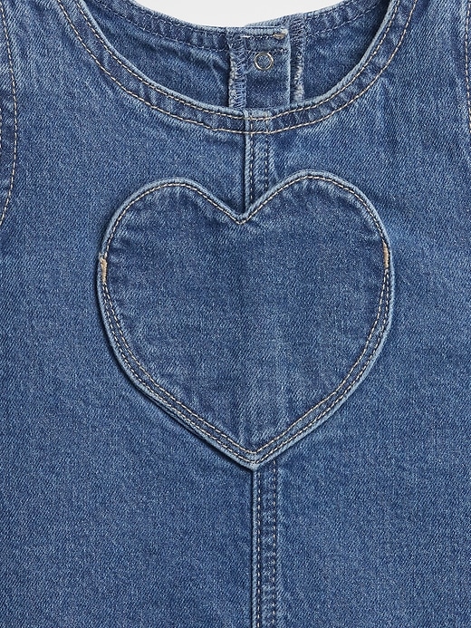 Image number 3 showing, babyGap Denim Heart Skirtall