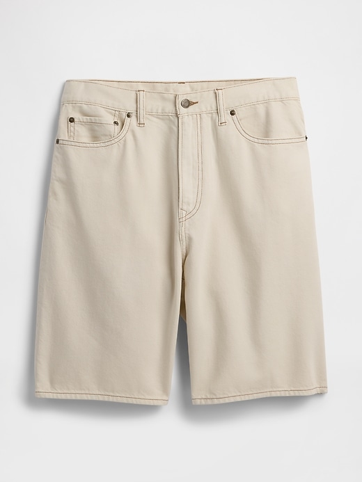 Image number 6 showing, 9" SuperSoft Loose Denim Shorts