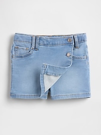 babyGap Print Denim Skort