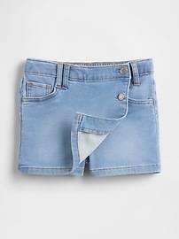 babyGap Print Denim Skort