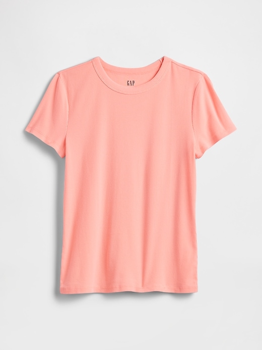 Image number 5 showing, Ribbed Crewneck T-Shirt