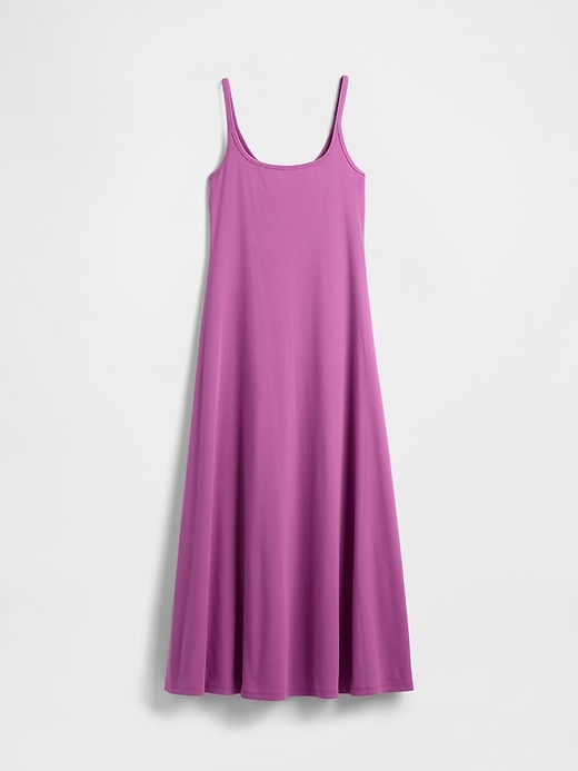 Image number 6 showing, Ribbed Squareneck Midi Dress