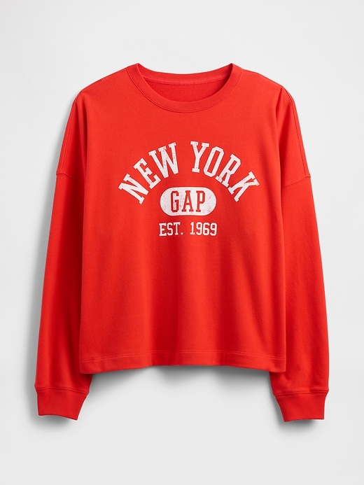 Image number 5 showing, Oversized Gap Graphic Sweatshirt