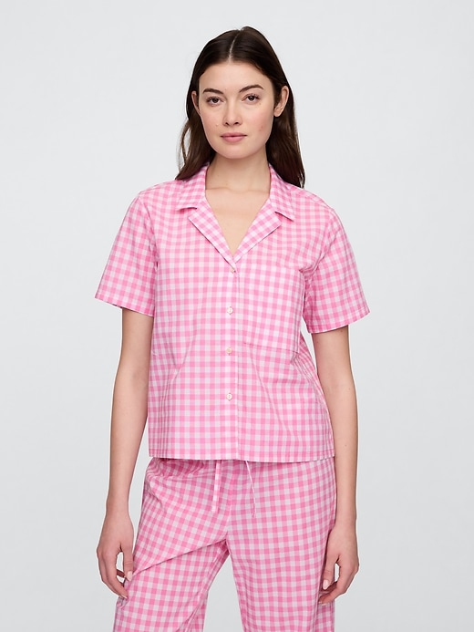 Image number 1 showing, Poplin PJ Shirt