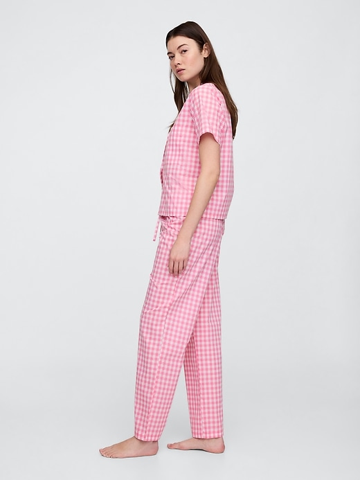 Image number 3 showing, Poplin PJ Pants
