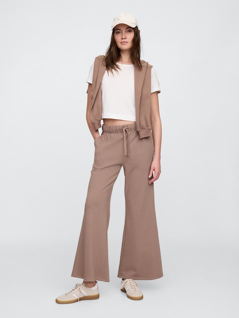 Pull-On French Terry Flare Sweatpants