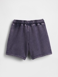 babyGap Relaxed Washed-Fleece Pull-On Shorts