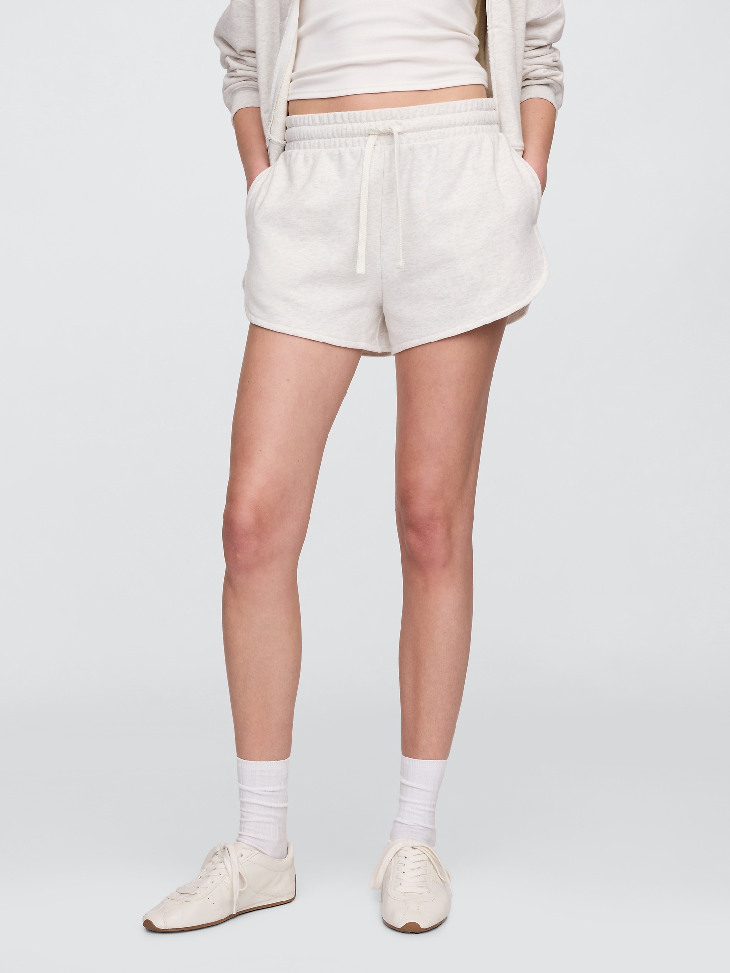 thumbnail image 2 of Hurley Girls French Terry ShortBoard Shorts - Casual Comfort For Summer Beach & City Wear 2 of 10