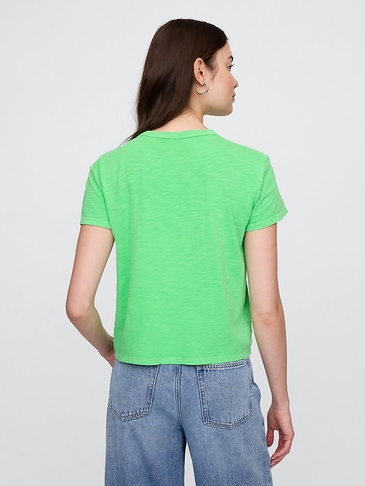 Image number 2 showing, ForeverSoft Shrunken Crewneck T-Shirt