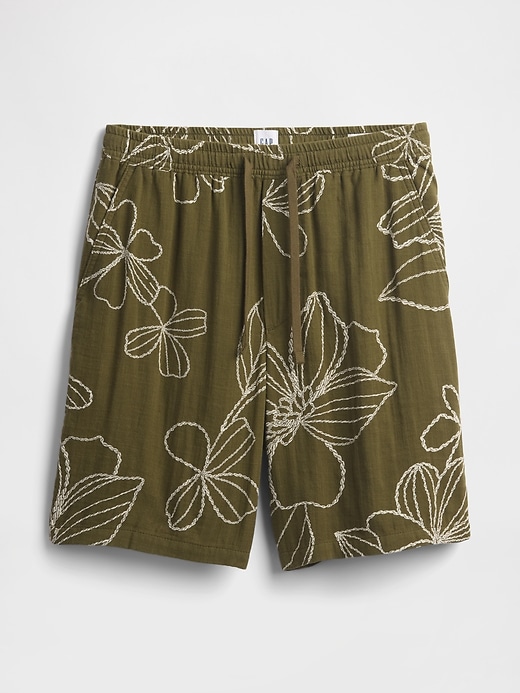Image number 6 showing, 7" Gauze Easy Shorts