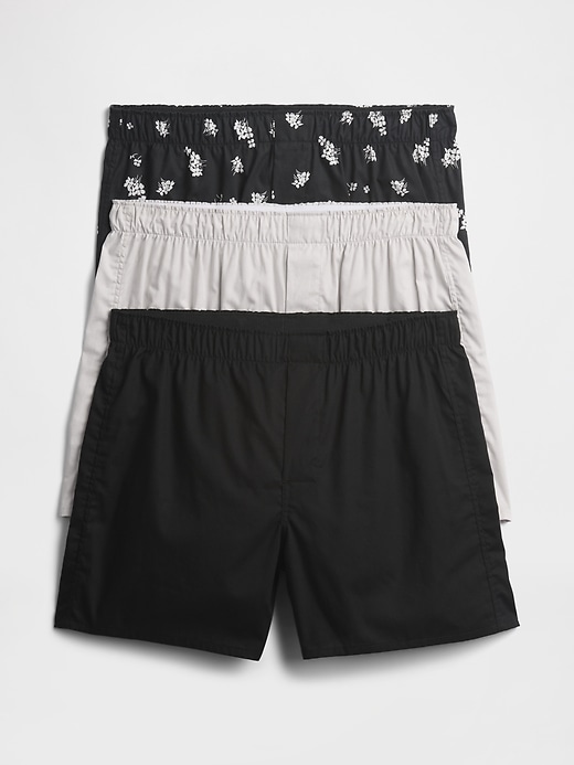 View large product image 1 of 1. 4" Boxers (3-Pack)