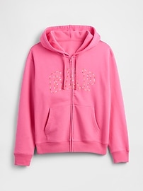 Relaxed Gap Logo Zip Hoodie | Gap Factory