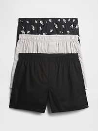 Image number 1 showing, 4" Boxers (3-Pack)
