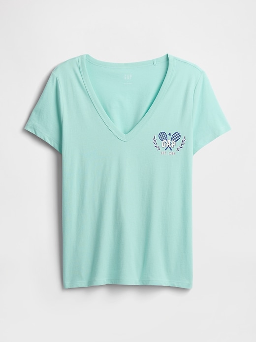 Image number 5 showing, Favorite V-Neck Graphic T-Shirt