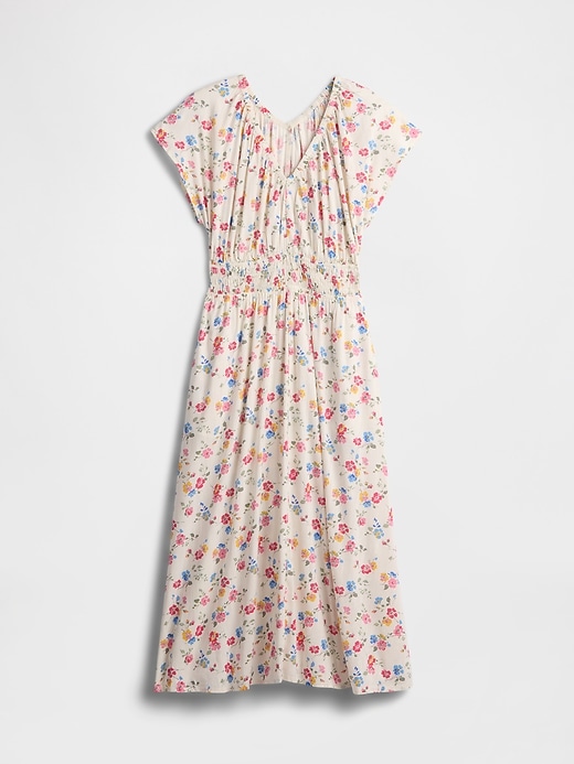 Image number 6 showing, Smocked V-Neck Maxi Dress