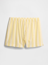 Relaxed Stripe Poplin PJ Boxer Shorts