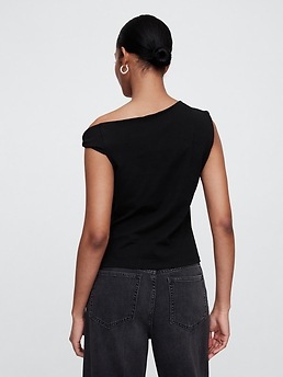Sleeveless One-Shoulder Top | Gap Factory