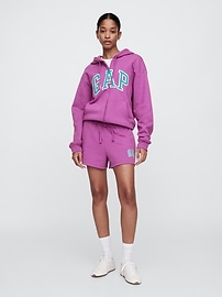 GAP big logo zip hoodie キラキラ 平成 ピンク Relaxed Gap Logo Zip Hoodie | Gap Factory