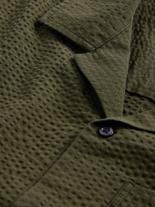 Image number 4 showing, Seersucker Shirt in Boxy Fit