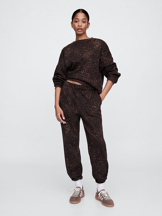 Image number 1 showing, Print Pull-On Joggers