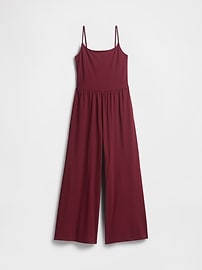 Stretch Jersey Wide-Leg Jumpsuit
