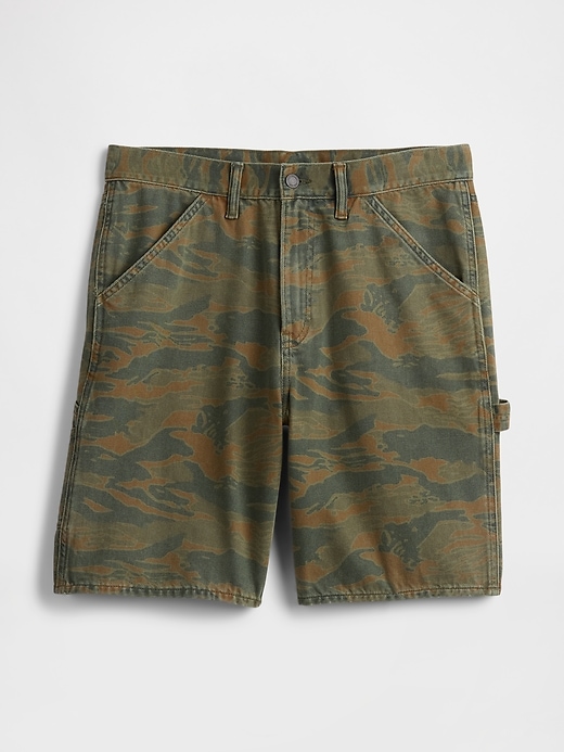Image number 6 showing, 9" Denim Carpenter Shorts
