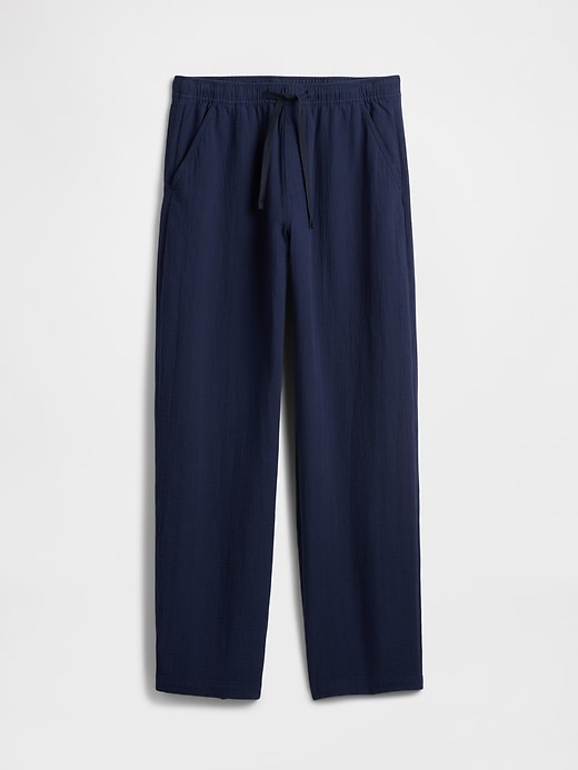 Image number 6 showing, Gauze Baggy Easy Pants