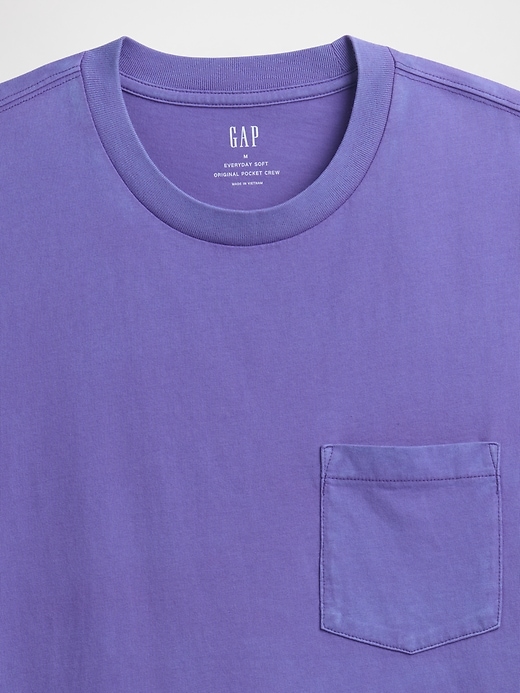 Image number 4 showing, Everyday Soft Sunwashed Original Pocket T-Shirt