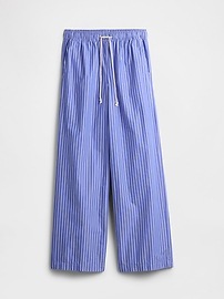 Mid Rise Pull-On Wide-Leg Pants