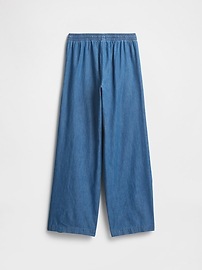 Kids Gauze Pull-On Wide-Leg Pants