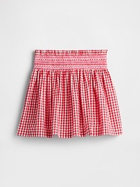 Kids Relaxed Smocked Skirt